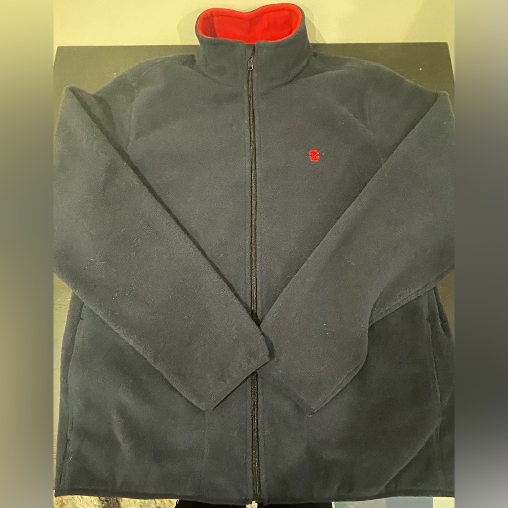 Izod *Excellent Cond* Full Zip Fleece Jacket. Size M